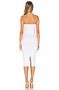 view 3 of 3 Lilian Strapless Dress in White