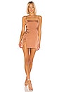 view 1 of 3 Gianna Slit Mini Dress in Nude