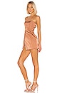 view 2 of 3 Gianna Slit Mini Dress in Nude