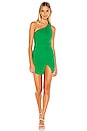 view 1 of 3 Molly One Shoulder Dress in Green