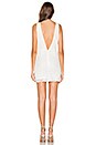 view 3 of 3 Emery Plunge Mini Dress in White