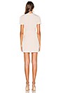 view 3 of 3 Dione Buckle Wrap Mini Dress in Nude