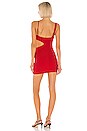 view 4 of 4 Keely Cut Out Dress in red