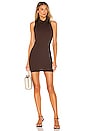 view 1 of 3 Rain Mini Dress in Brown
