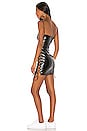 view 3 of 3 Roxie Lattice Mini Dress in Black