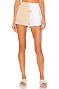 view 1 of 4 Layla Two Tone Short in Nude & White