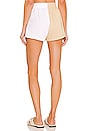 view 3 of 4 Layla Two Tone Short in Nude & White