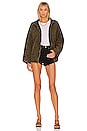 view 4 of 4 SHORT LORI in Washed Black