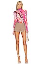 view 4 of 4 Jene High Waisted Shorts in Khaki