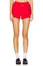 view 1 of 6 Justine Relaxed Short in Red