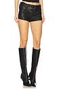 view 2 of 6 Melania Micro Short in Black