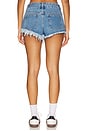 view 4 of 6 Leah Denim Short in Medium Denim Wash