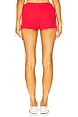 view 4 of 6 Luisa Frill Short in Red