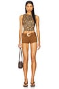 view 5 of 6 Raddix Short in Tan