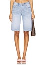 view 1 of 6 Karoline Short in Light Blue Wash