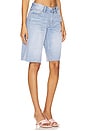 view 2 of 6 Karoline Short in Light Blue Wash