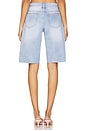 view 4 of 6 Karoline Short in Light Blue Wash