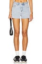 view 1 of 6 Kiari Short in Light Blue Wash