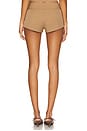 view 4 of 6 Agnes Hot Short in Camel Stripe
