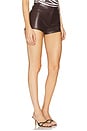 view 2 of 6 Priya Hot Short in Brown