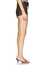 view 3 of 6 Priya Hot Short in Brown