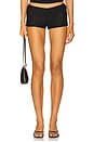 view 1 of 6 Francesca Micro Lace Short in Black
