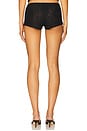view 4 of 6 Francesca Micro Lace Short in Black