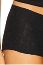 view 6 of 6 Francesca Micro Lace Short in Black