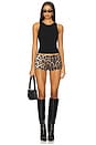 view 5 of 6 Katalina Micro Short in Leopard
