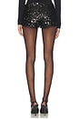 view 4 of 6 Kaori Mini Short in Black