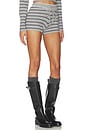 view 2 of 6 Kieryn Knit Short in Grey Stripe