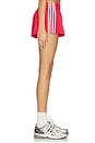 view 3 of 6 Demia Track Short in Red
