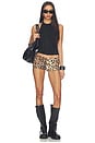 view 5 of 6 Mael Sequin Short in Leopard