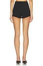 view 4 of 6 Ava Hot Short in Black Suiting