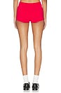 view 4 of 6 Jayella Knit Short in Red