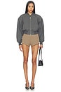 view 5 of 6 x Ivana Ramirez Jacinth Hot Short in Taupe