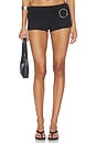 view 1 of 6 Carlisha Micro Short in Black