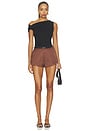 view 6 of 6 ШОРТЫ JACINTH in Brown