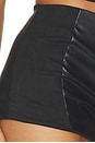 view 7 of 6 Reverie Faux Leather Short in Black