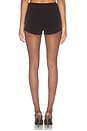 view 6 of 7 Ava Hot Short in Brown