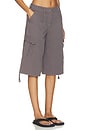 view 2 of 6 Halia Baggy Short in Charcoal Grey