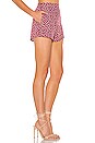 view 2 of 4 Debbie High Waisted Short in Red Floral