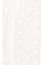 view 5 of 5 Emmy Eyelet Ruffle Shorts in White