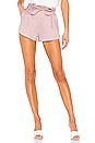 view 1 of 4 Katerina Paper Bag Shorts in Mauve
