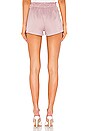 view 3 of 4 Katerina Paper Bag Shorts in Mauve