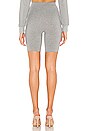 view 3 of 4 SHORT DE STYLE MOTARD ANTONIA in Grey