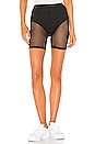 view 1 of 4 Tory Fishnet Short in Black
