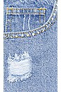 view 5 of 5 ANGELICA 디스트레스 데님 in Medium Wash