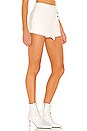 view 3 of 6 Hillary Cut Out Skort in White