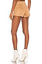 view 3 of 4 SHORT EN DAIM CLOUTÉ DEANNA in Tan